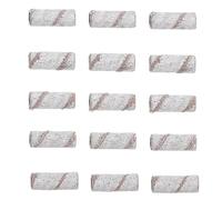 COOPHYA 50pcs Nail Drill Bit Sanding Bands Sanding Ring Bands 3.1mm Tungsten Steel Fine Grit Easy to Use Removing Nail Grease Personal Manicure Pedicure