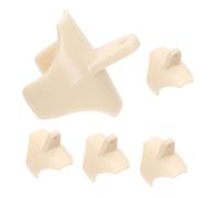 COOPHYA 5pcs Adjustable Recorder Finger Set Universal Thumb Rest Cushions for Descant Clarinet and Soprano Recorder for Beginners and Students
