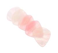 COOPHYA 5pcs Heart Shaped Resin Guitar Picks Ergonomic Slip Plectrums for Electric Bass Ukulele Multi Instrument Compatibility for Daily Practice Stage Performance