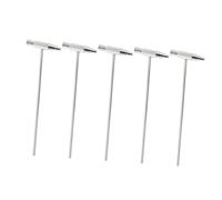 COOPHYA 5pcs Mini Iron Tuning Hammers for Jewelry Repair Watchmaking Diy Craft Tool Small Sturdy Hammer Set for Precision Work