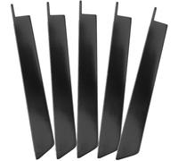 COOPHYA 5pcs Piano Keytops Replacement Plastic Black Practical Upright Piano Keyboard Accessories for Musicians Professional Repair Use
