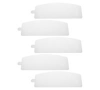 COOPHYA 5pcs Sandblasting Protective Lens Cover Pvc Replacement for Sandblasting Helmet Visors Lightweight Comfort 0.25mm Thick Improved Visibility Suitable for Cabinets