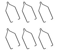 COOPHYA 6 Pcs Reptile Lamp Clips Light Clips Multi-purpose Easy to Use Metal Accessories for Reptile Terrarium Plant Habitat