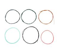 COOPHYA 6pcs Classical Guitar Strings Essential Folk Guitar Accessories for Easy Setup for Practice Performance for All Guitarists