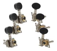 COOPHYA 6Pcs Small Guitar Peg Guitar Tuner Key ABS Steel Iron Material Light Weight Fix Strings Sound