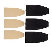 COOPHYA 6pcs Violin Bow Tips Plastic Pads Cello Bow Accessories Replacement Parts for String Instrument Fittings
