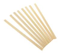 COOPHYA 8pcs Guitar Strips Guitar Inlay Strips Wood Inlays Rustic Wood Material 14.34x0.67x0.16in Corrosion Resistance