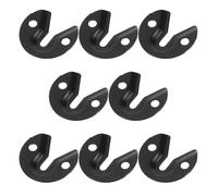 COOPHYA 8pcs Heavy Duty Stainless Steel Mirror Mounting Hardware Kit with High Strength and Versatile Compatibility for Large Decorative Items and Furniture, for Home Improvement