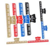 COOPHYA 8pcs Multi-color Piano Book Clips Easy Page Holders for Sheet Music Music Score -handed Windy Conditions