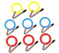 COOPHYA 8Pcs Outdoor Safety Walking Rope for Detachable Handles for Kindergarten Bright Colors for Easy Visibility for Organized Group Walks Lost Design for Safety