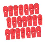 COOPHYA 90Pcs Piano Climbing Strap Heads PU Leather Tuning Tool for Students and Piano Lovers Lightweight Wear-resistant Accessories with Easy Installation and Compact Storage