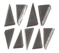 COOPHYA 9pcs Iron Hammer Handle Wedge Reinforcing Repair Part Black