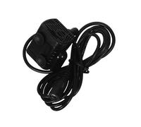 COOPHYA Adjustable Dc Submersible Aquarium Water Pump with Flow Control Output Lift Black Durable Miniature Fountain Pump for Fish Tank