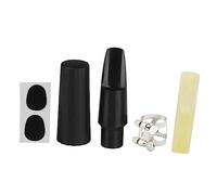 COOPHYA Alto Saxophone Replacement Parts Kit Set with Mouthpiece Cap Clip and Sax Tooth Pads for Improved Tone and Sound Accuracy Lightweight and Portable Design for Convenient Storage