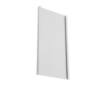 COOPHYA Aluminum Desk Name Plate Holder 9x16cm Dual Install Design for Resilience and Staff Identification, Silver Wall Sign Holder Suitable for Office Layouts and Business Environment
