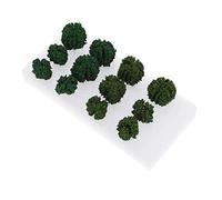COOPHYA Artificial Miniature Shrub Models for DIY Micro Landscape and Sand Table Decoration Realistic Simulation Vegetation for Miniature Gardens and Model Railways