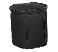 COOPHYA Black Hexagon Accordion Storage Bag Zipper, Portable Handheld Organizer Pouch for Concertina Accessories, Sturdy Carry Case for Travel and Music Players Random Color