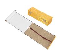 COOPHYA Blank Chinese Calligraphy Xuan Paper Scroll for Drawing and Writing Practice with Portable Decorative Storage Box, Traditional Vintage Style Paper Roll Suitable for Art Learners