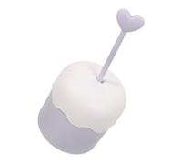 COOPHYA Blue Bubble Maker Facial Foam Cup Portable Plastic Face Wash Foamer Easy to Operate Create Rich Foams Skincare Tool for Daily Facial Cleansing