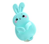 COOPHYA Blue Silicone and Sponge Shower Scrub Brush for Arms and Body, Multi-Function Bath Brush to Remove Dead Skin Cells and Massage, for Gentle Body Cleaning