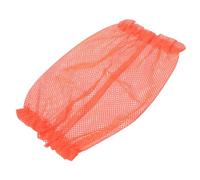 COOPHYA Breathable Orange Mesh Fabric Ear Cover for Dogs and Cats, Lightweight Summer Ear Protector Preventing Self-inflicted Injuries, for Grooming and Outdoor Walks
