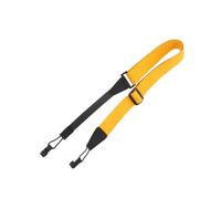 COOPHYA Buckle Strap for Ukulele Yellow Easy to Install Without Drilling for Headstock Mounting for Playing Concerts Practice Sessions