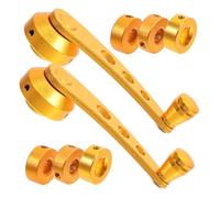 COOPHYA Car Interior Handle Aluminium Window Crank and Replacement Alloy with Comfortable for Grip Good Compatibility Door Handle Accessories Automotive