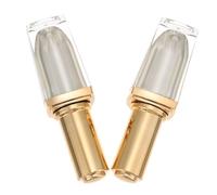 COOPHYA Containers Refillable Creating Colors Polish Nail Color Or New for DIY Light-proof 2pcs Empty Acrylic Bottles 10ml with Brush Lid Textures Random