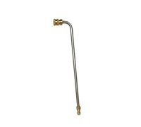COOPHYA Curved High Pressure Washer Extension Wand Stainless Steel Spray Lance with Quick Connect for Car Wash Home Cleaning and Agricultural Irrigation