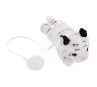 COOPHYA Cute Plush Tiger Shoulder Doll Comfortable Animal Plush for Cosplay and Jungle Theme Parties Adorable Costume Accessory for Events and Everyday Wear