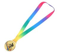 COOPHYA Cycling Trophy Medals Gold for Road Races with Lanyard Suitable for Training Camps and School Events