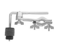 COOPHYA Cymbal Expansion Clip Drum Hardware Cymbal Boom Arm Holder Cymbal Boom Arm Clamp Drum Cymbal Mount Mounting Clamp for Percussion Drum Bracket Chrome Cymbal Holder Plastic Silver