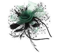 COOPHYA Delicate Head Dress Hair Band Lightweight Design Multi-function Chic Style Portable Head Dress for Wedding Photograph Prop Party Supply Color