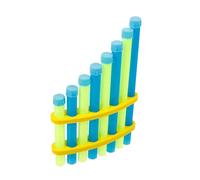 COOPHYA Diy Pan Flute Small Musical Toy for Boys and Girls Science Project Making Instrument Toddlers Self Assembly Homemade Pan Flute Instrument Toy