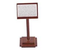 COOPHYA Dollhouse Music Room Miniatures - 1:12 Scale Violin Sheet Stand Model - Micro Scene Accessories For Diy Home Decoration Realistic Musical Instrument Display