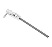 COOPHYA Double Drum Pedal Link Bar Metal Driveshaft Connecting Rod Replacement for Drum Kit Pedal Linkage Accessory Musical Instrument Supplies