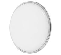 COOPHYA Double-layer Drum Head Replacement Skin for Jazz Drums Lightweight White Polyester Film Sturdy Not Easy to Break for Percussion Performances