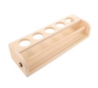 COOPHYA Drawing Paper Roll Easel Wooden Holder for Painting Roll Beige Desktop Design Wood Space Saving Art Set for Writing and Doodling