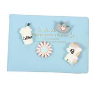COOPHYA Driving License Sleeve Holder for Men and Women Cartoon Cute Design Waterproof Insurance Card Pouch Multi-use Car Document Holder Fits Standard Id Cards and Registration