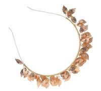 COOPHYA Elegant Bridal Crown Leaf Shape Headband for Wedding and Engagement, Alloy Material Fine Workmanship Creating A Romantic Atmosphere, Party Accessory for Brides and Female Friends