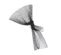COOPHYA Elegant Hollow Veil Headband for Women, Elastic Mesh Veil Hair Decor, Stylish Black Plastic and Resin Material, Suitable for Gift and Different Occasions, Easy to Take and Does