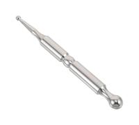 COOPHYA Facial Reflexology Wand Stainless Steel for Deep Tissue Massage, Manual Trigger Point Tool for Foot Care and Muscle Release Handheld Acupressure Function
