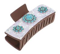 COOPHYA Fashionable Built Hair Cloth to Last to Use Material Easy Accessory Vintage Claw Clip Styling Metal Looks for Women
