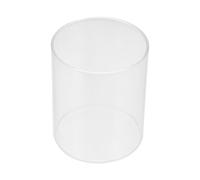 COOPHYA Glass Serving Bowl Cylinder Shape 8cm Diameter 9.5cm Height Hollow Double-Ended Glass Tableware for Fruit Salad and Food Storage in Kitchen
