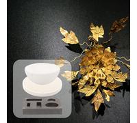 COOPHYA Graphite Ingot Mold Set for Metal Melting Small Volume Casting Tool Reusable Crucible for Gold Silver Copper Smelting Jewelry Chemistry Experiments