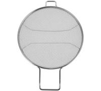 COOPHYA Grease Splatter Guard Prevents Oil Splashes Double Layer Stainless Steel with Seamless for Grilling Machines and Air Fryers Suitable for Bar and Hotel Use