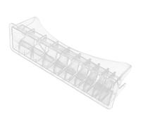 COOPHYA Guide Comb Storage Box Clipper Guard Holder Easy to Operate Practical and Convenient High Grade Plastic Material Barbershop Container Box for Hairdressers and Barbers Professional