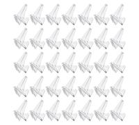 COOPHYA Guitar Accessories Shape, Display Pick with and Stand Acrylic Triangular Simple Design for Storing 40pcs Guitar Picks, Stability Organises for Music Practice
