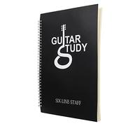 COOPHYA Guitar Music Notebook Score Book for Beginners Spiral Binding Guitar Learning Tools Music Manuscript Book
