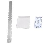 COOPHYA Guitar Neck Ruler Tool Fret Rocker for Electric Guitar String Height Gauge Luthier Tools Measuring Maintenance Support